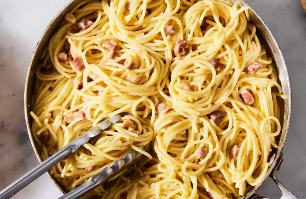 Best spaghetti carbonara italian recipe