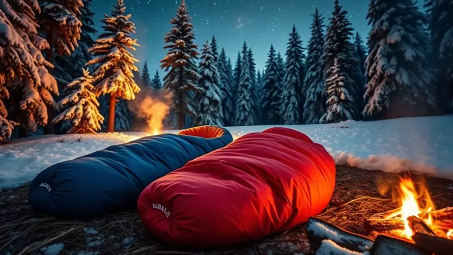 winter camping sleeping bags